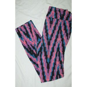Leggings LuLaRoe Motif Animal – Noir, Bleu Canard, Violet, Rose, Imprimé Cerf, Taille Unique Neuve
